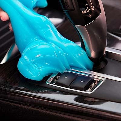 PULIDIKI Car Cleaning Gel Car Clean Putty, Universal Car Interior Cleaner Slime, Perfect Cleaning Kit Supplies, Auto Detailing Tools Car Accessories, Dust Remover Gifts for Men Women
