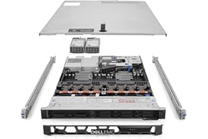 Dell PowerEdge R640 Server 2.40Ghz 40-Core 128GB RAM 3.8TB SSDs + 11TB Storage (Renewed)