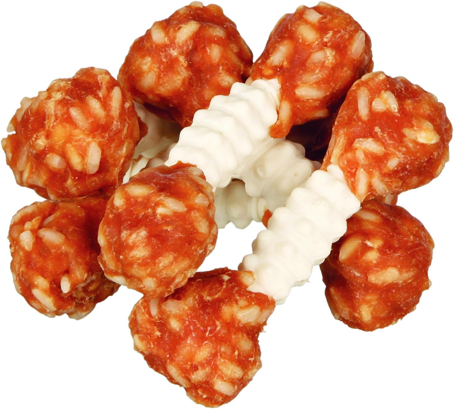 Trixie Denta Fun Chewing Dumbbell with Chicken, 100 g