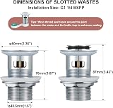 Funime Basin Taps Mixers with Pop-up Waste Chrome Square Monobloc G1/2 Hoses view 7