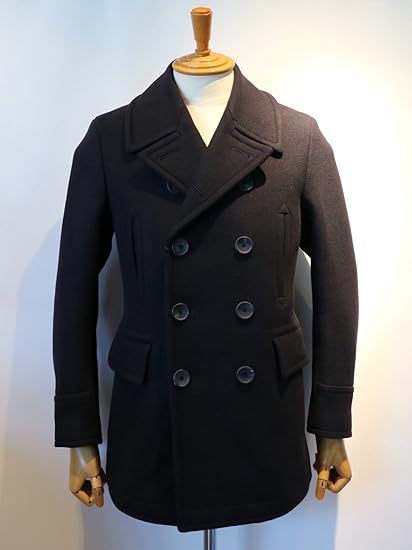 Amazon 14 Aw Scye Basics サイベーシックス ウールカシミアメルトンpコート メンズ Col 16 チャコール Size38 コート ジャケット 通販