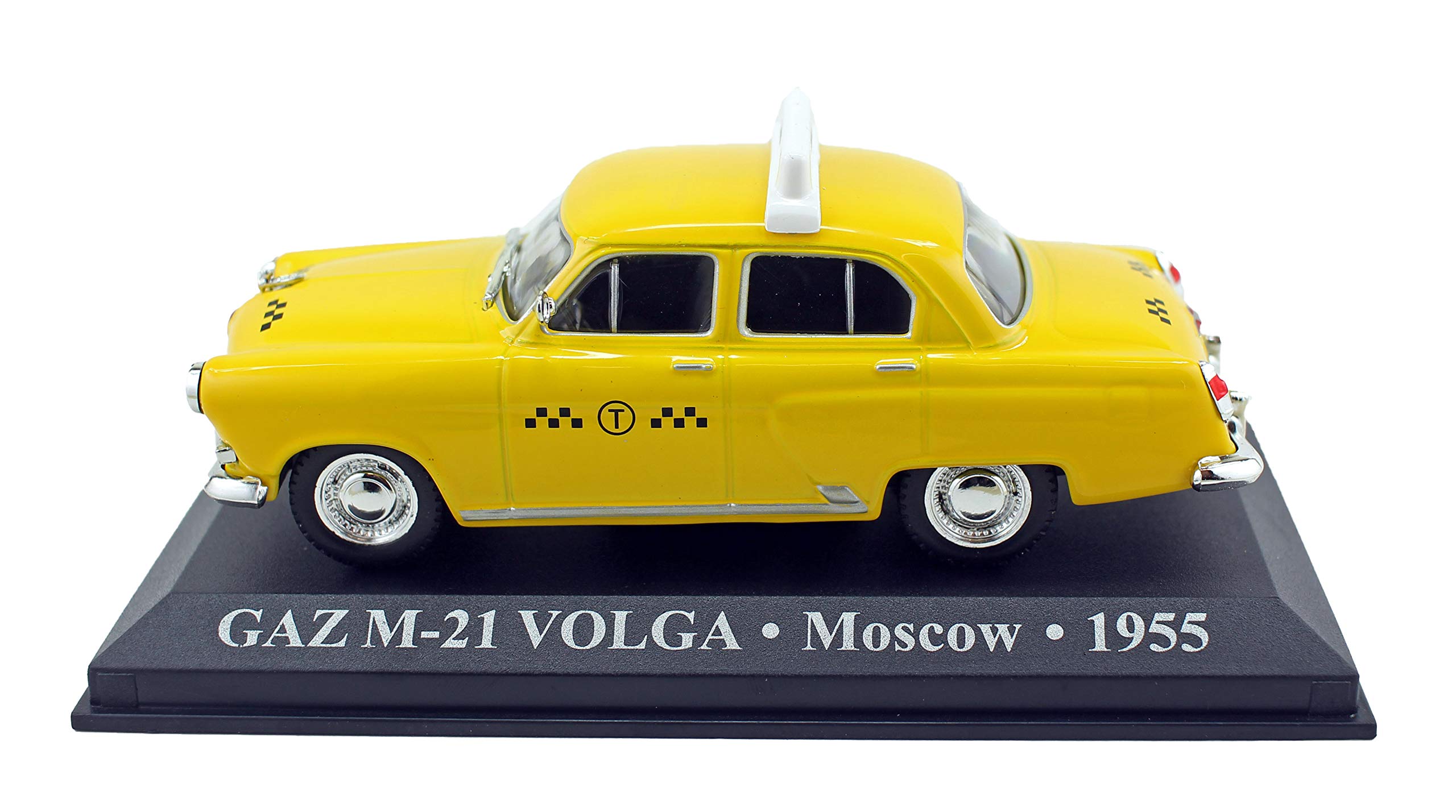 1955 Gaz M-21 Volga Moscow Taxi Car 1/43Rd Scale Russian Model Example R0154X
