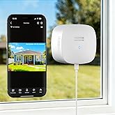 3MP 2k Window Camera, SpectraVivid AI Color Night Vision Window Cameras for Home Security, 2.4G&5G WiFi, Person & Motion Dete