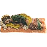 Angelitos de Mexico Handmade Small Sleeping Saint Joseph Statue Unique San Jose Acostado Home Sale Joseph