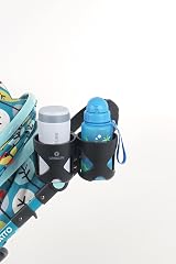LittleLife Double Buggy Cup Holder Universal Bottle Organiser Stroller view 2