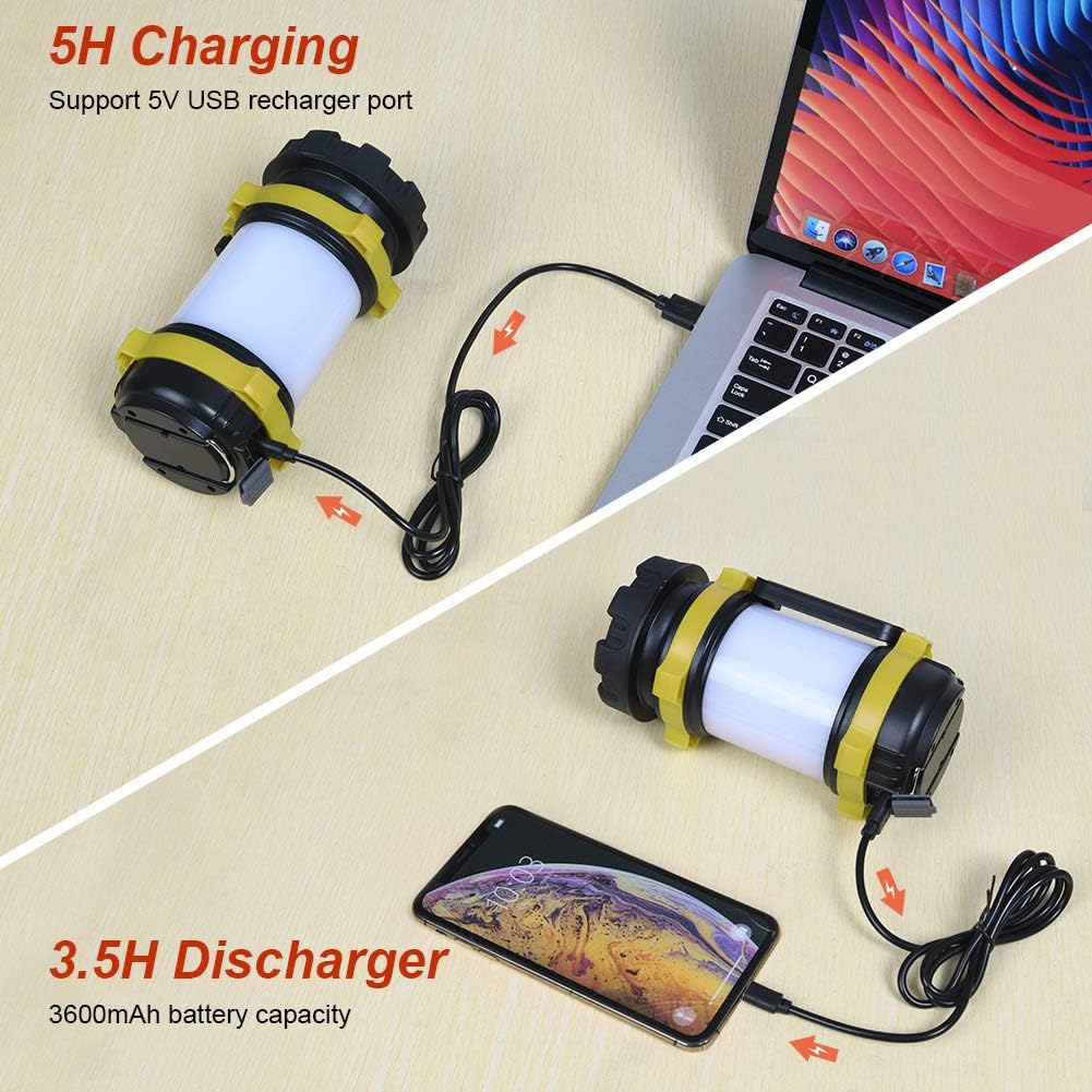 flintronic Rechargeable Camping Lantern, Superbright 1000 Lumen Camping Light - Image 4
