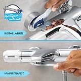 GROHE Swift QuickFix Single-Lever Bath/Shower Mixer Filler Chrome view 6