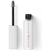 SARAH B. BEAUTY Brow Refine – Clear Vegan Eyebrow Shaping & Setting Gel, Long-Lasting Brow Lamination Styling, Strong Hold for Sculpted & Defined Brows – 0.20 fl. oz