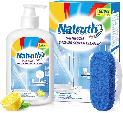 NATRUTH Bathroom Shower Screen Cleaner 500ml Limescale Remover