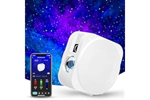 P PANACARE PANACARE Smart Starry Sky Projector, WiFi LED Projector Galaxy Starlight Children with Voice Control by Alexa/Timer, Night Light Gift for Children Party Christmas