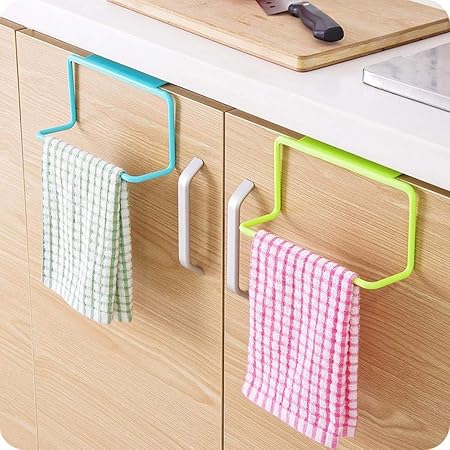 Amazon Com Geciea Cabinet Door Back Hook Single Rod Towel Holder