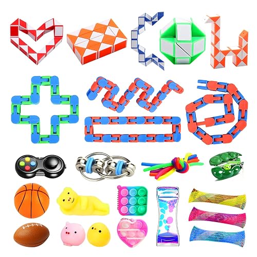 31 Pcs Fidget Toys Pack, Autism Sensory Toys for Autistic Children ...