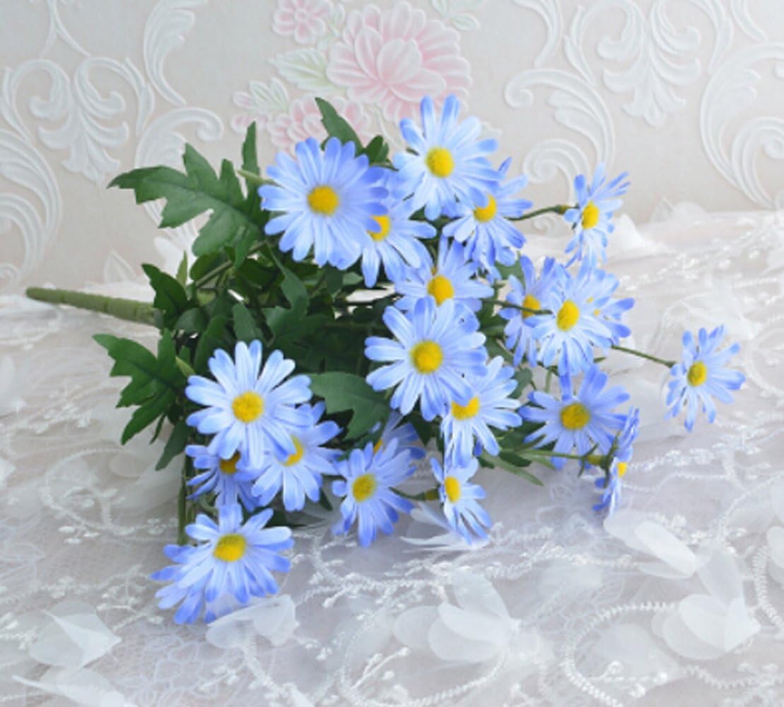 Top Estore Fake Daisy Flowers Atificial Silk Flowers Home