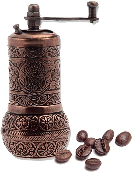 Amazon トルコ製 ハンドメイド 銅 コーヒー 塩 胡椒 スパイス グラインダー ミル 12cm 銅 Havluland 手挽きコーヒーミル Amazon トルコ製 ハンドメイド 銅 コーヒー 塩 胡椒 スパイス グラインダー ミル 12cm 銅 Havluland 手挽きコーヒーミル