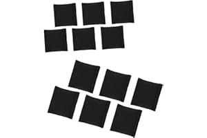 CykTxei 12Pcs Carbon Filter Refills for Playtex Diaper Genie Systems, 7x7cm (2.76x2.76in) Activated Charcoal Deodorizer Pads,