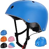 Kids Bike Helmet, Toddler Helmet for Youth Boys Girls Ages 3-14 Year Old, Adjustable Fit & Lightweight, Multi-Sport Safety for Skateboard Skating Bicycle Scooter Cycling