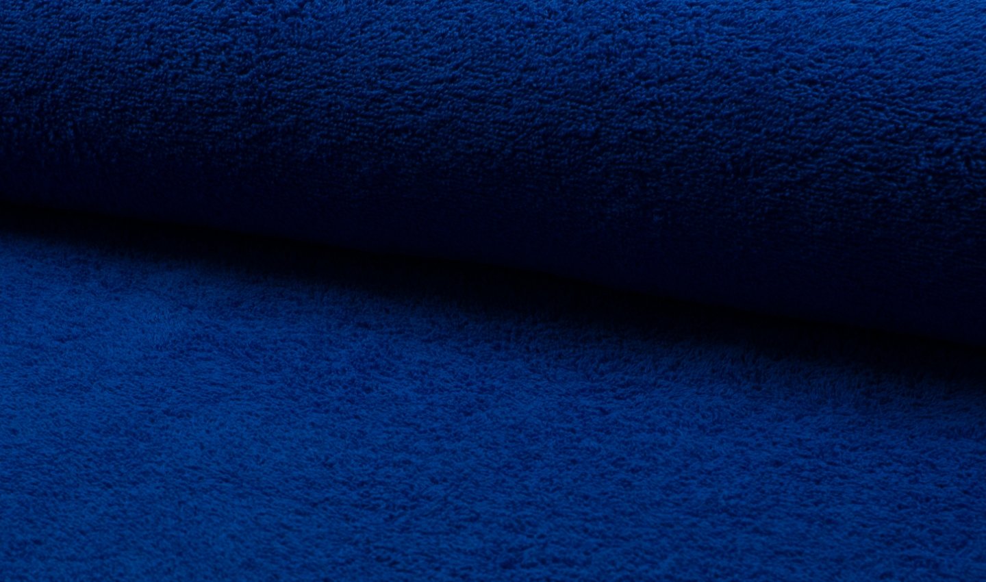 CRS VENDOR LTD. Double Sided Cotton TERRY TOWELLING Fabric Material - ROYAL — image 1