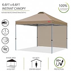 MASTERCANOPY Durable Pop-up Canopy Tent with 1