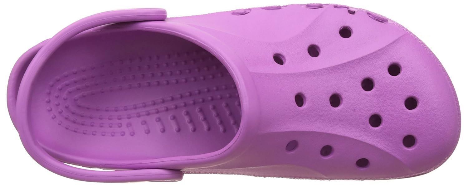 crocs unisex baya wild orchid clogs and mules