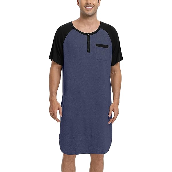 Nautica Nautica Womens Sleep Dress 100% Cotton Jersey Knit