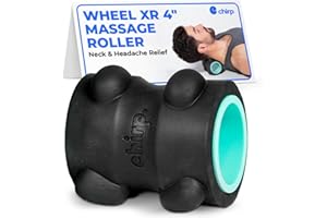 Chirp Wheel XR Massage Roller for Neck & Headache Relief – Rejuvenate Body, Spinal Care & Tension Through Thumb Pressure Release | High-Density Foam for Physical Therapy, 500lbs Capacity, 4" Mint