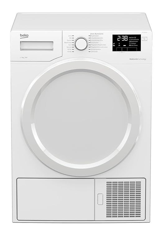 Beko DS 7333 PX0 Kondenstrockner mit Wärmepumpentechnologie / A+ / 7 Kg / weiß