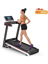 Fitness Folding Electric Support Motorized Power Jogging Treadmill Walking Running Machine Incline Trainer Equipment [US Stock]