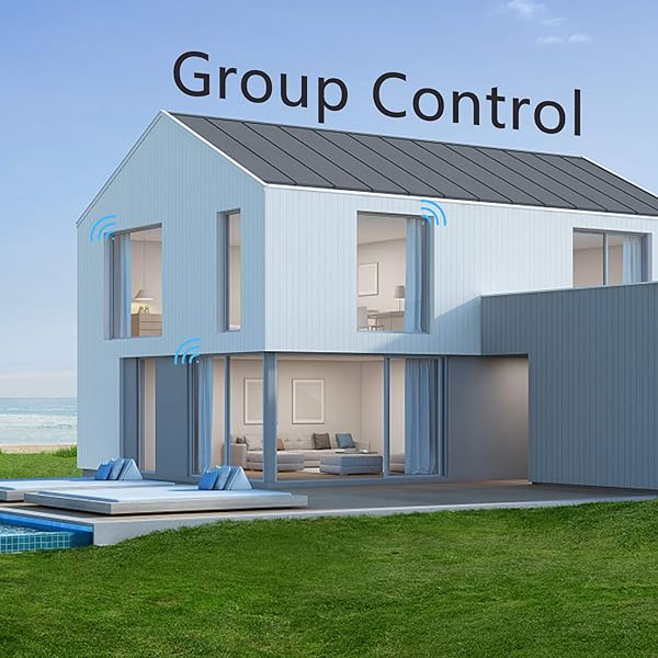 PorcentajeInterruptor Persianas WiFi Maxcio Rel de Persiana WiFi con Funcin de Porcentaje Control por App y Voz Interruptor de Persianas Compatible con AlexaGoogle Home 2 Piezas