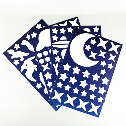 Fancy Fix Vinyl Peel And Stick Glow In The Dark Ceiling Wall Decal