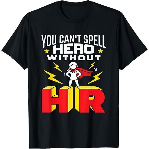 Amazon.com: I love HR Heart Design Human Resources T-Shirt