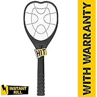 Godrej HIT Anti Mosquito Racquet - Rechargeable Insect Killer Bat with LED Light (6 Months Warranty)
