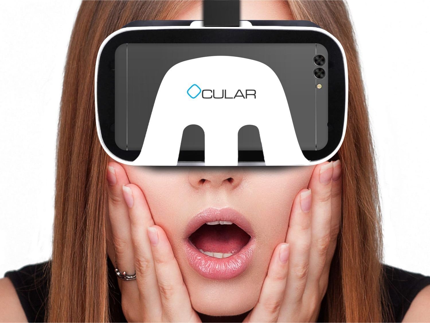Ocular Drag Virtual Reality Glasses – Fully Adjustable VR Headset with 42 MM Lenses & Compatible with 4.5”-6…
