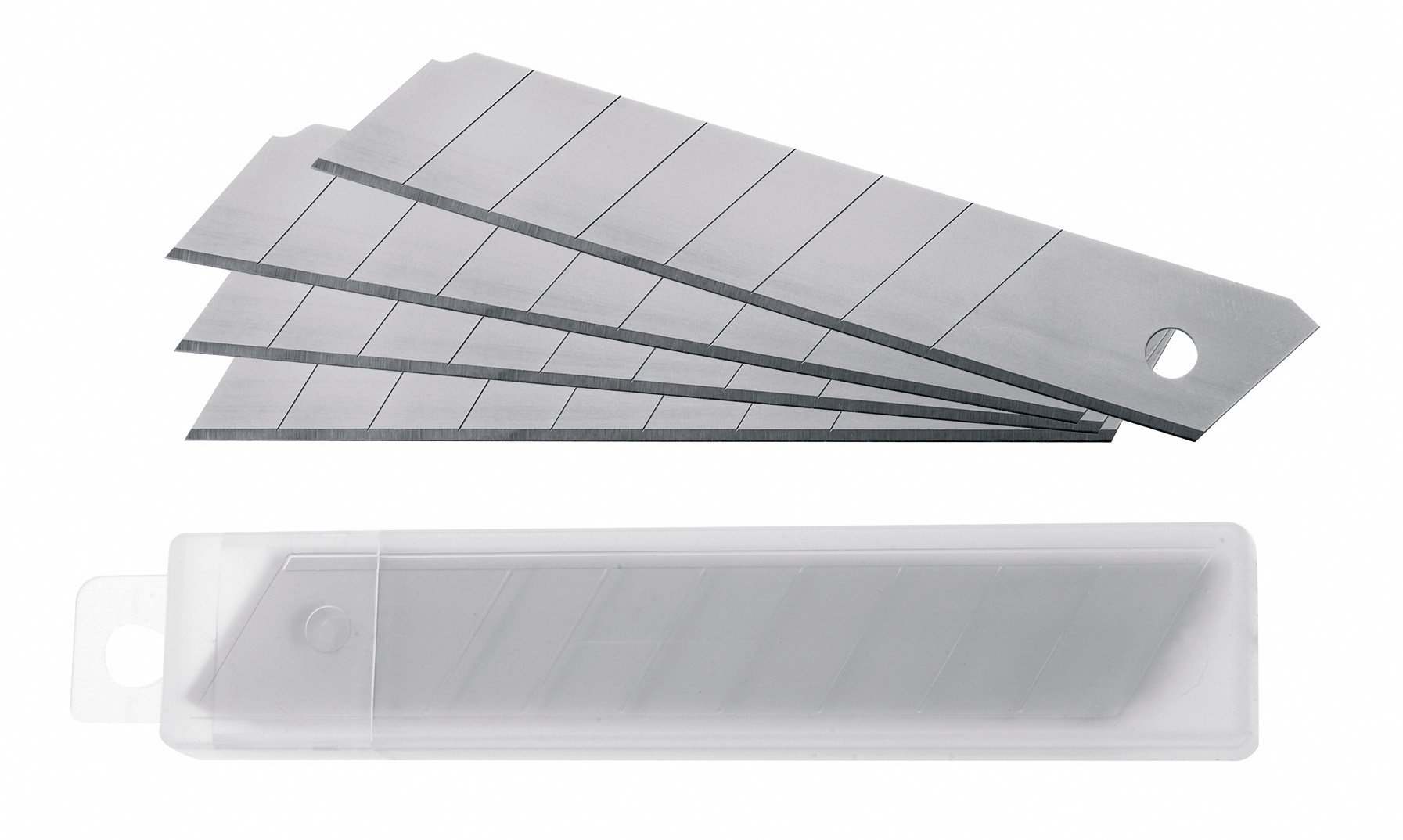 Westcott E-84008 00 18 mm Replacement Blades - Metal (Pack of 10)