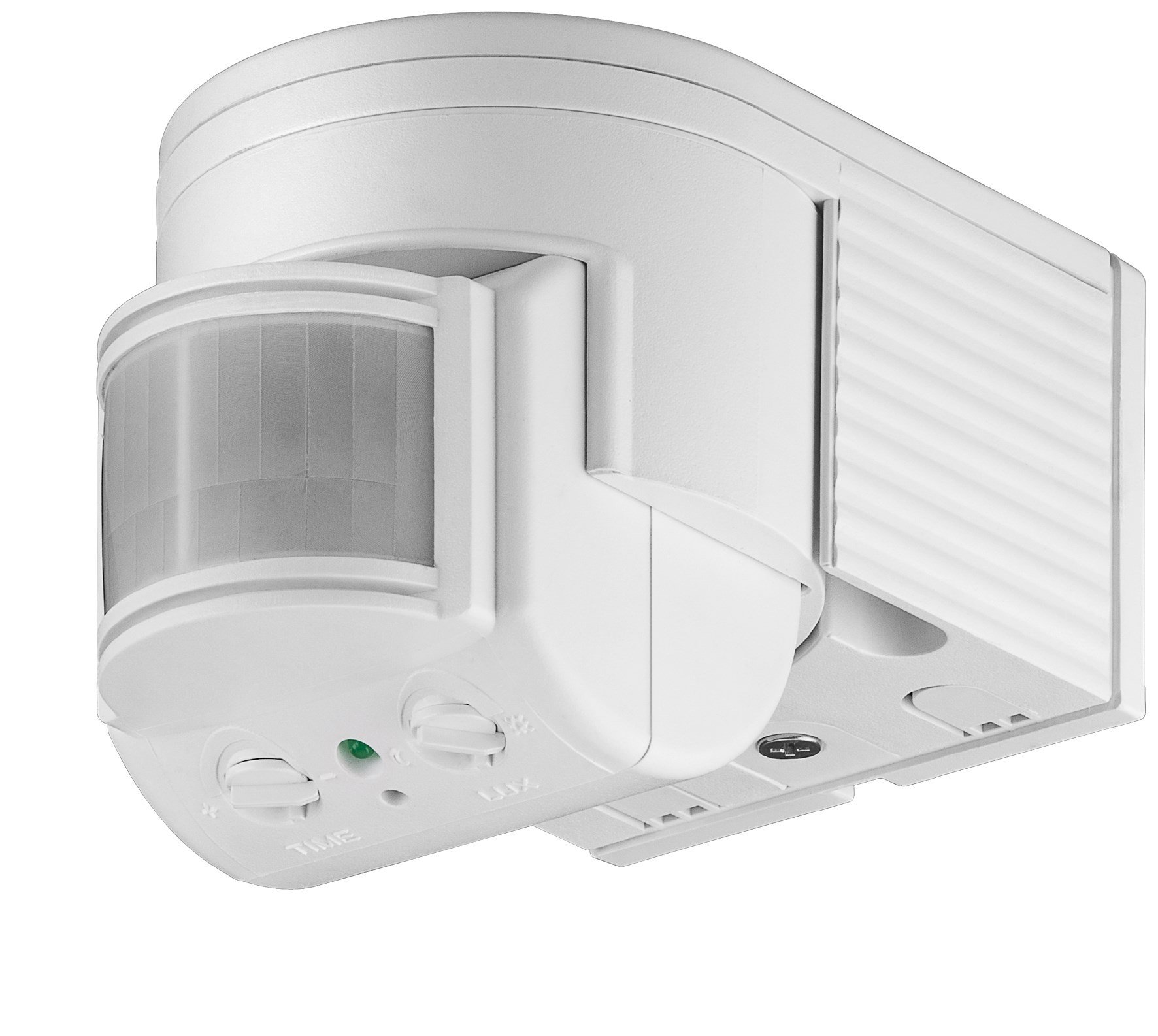 Goobay 95175 Aufputz PIR-Bewegungsmelder 180° Relais white IP44