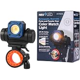 NextLED NT-R3202 Rechargeable Paint Spray Gun Light, CRI 95+ Color Match with 3 Lighting Modes (3000K/4400K/6300K), 450 LM, M