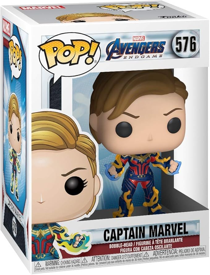 captain marvel with jacket funko