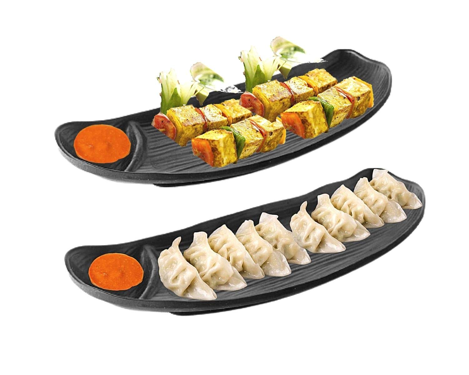 Buy Home Decorise Melamine Rectangle French Fries, Momos Serving