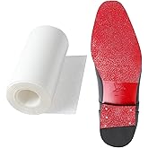 GQTJP 39 in Clear Sole Protector for High Heel Shoes, Anti-Slip Shoe Sole Guard, Transparent Louboutin Sole Protector for Red Bottom Heels & Sneakers(5 in *39 in)