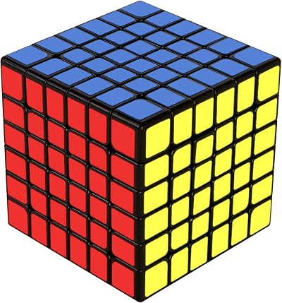 ROXENDA 6x6x6 Speed Cube Original Smooth Turning Durable Sticker Vivid Colors