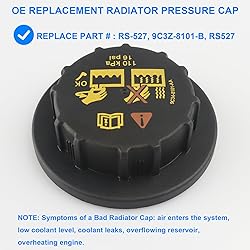 Radiator Pressure Cap, Coolant Reservoir Cap