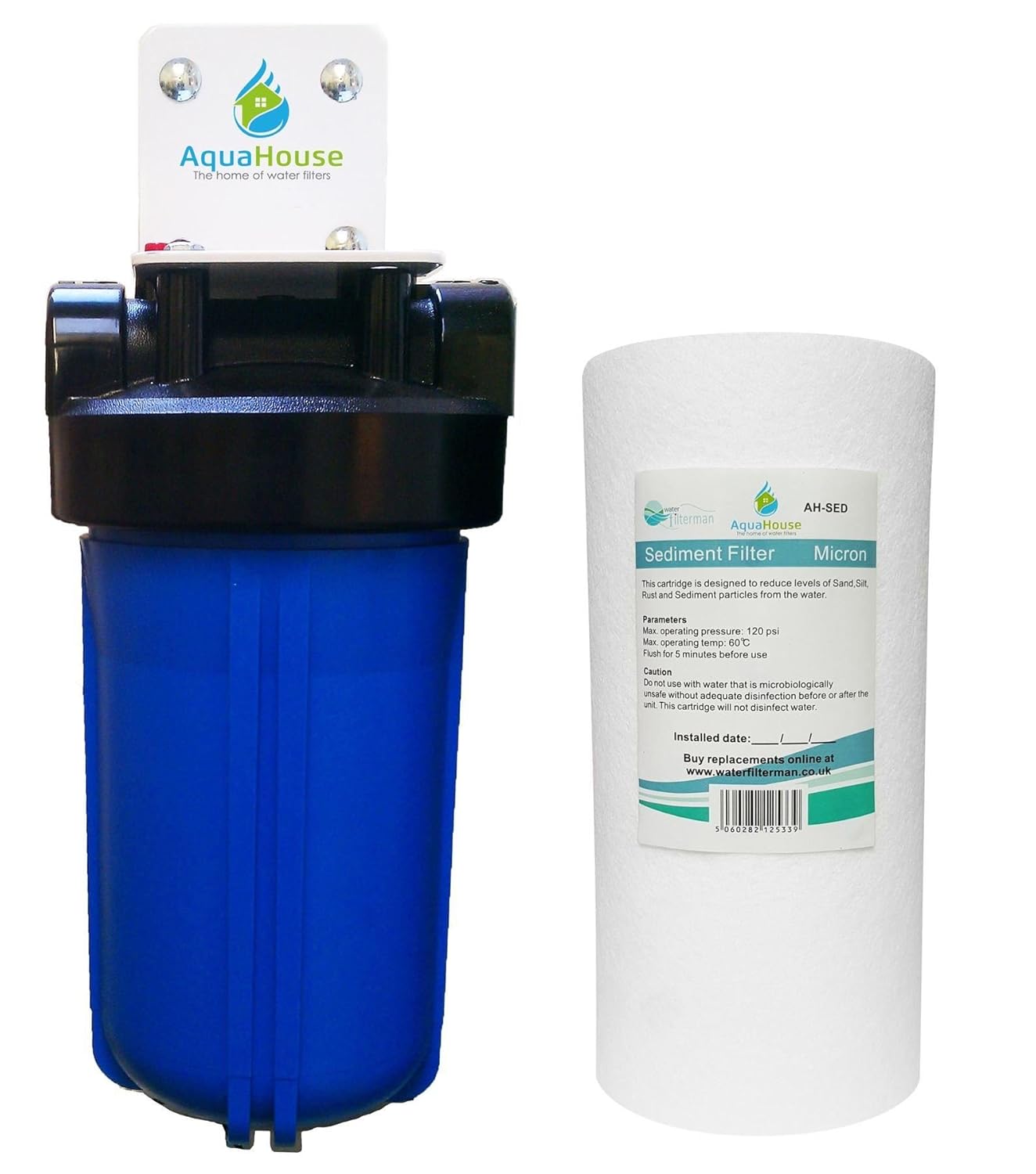 AquaHouse Water Softener preFilter System, 5 Micron Sediment Filter
