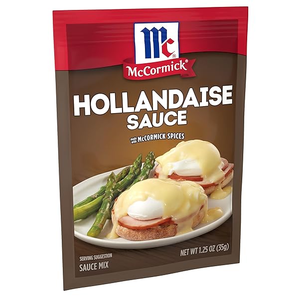 MCCORMICK HOLLANDAISE SAUCE MIX, 1.25 OZ