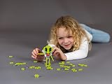 PLUS PLUS Alien 100 Pieces Building Blocks Toy, Danish STEM Creative Play view 6