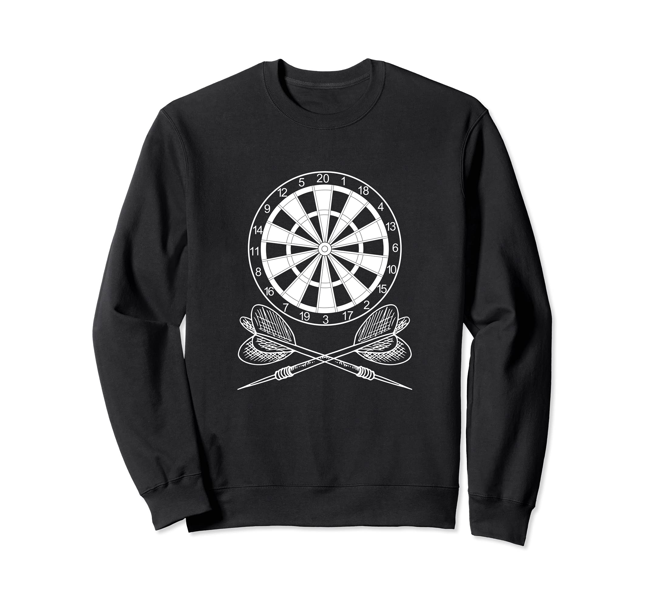 One Hundred Eighty Dart Darts Triple 20 Dartboard Darten 180 Sweatshirt