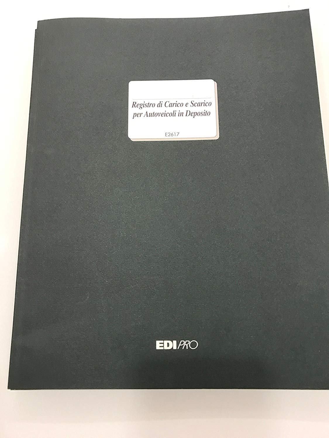 Edipro E2617 Load/Download/Deposit for Autosaloni 47 Numerated Pages F.to 29.7 x 21