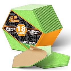 DEKIRU Self Adhesive Soundproof Foam Panels 18