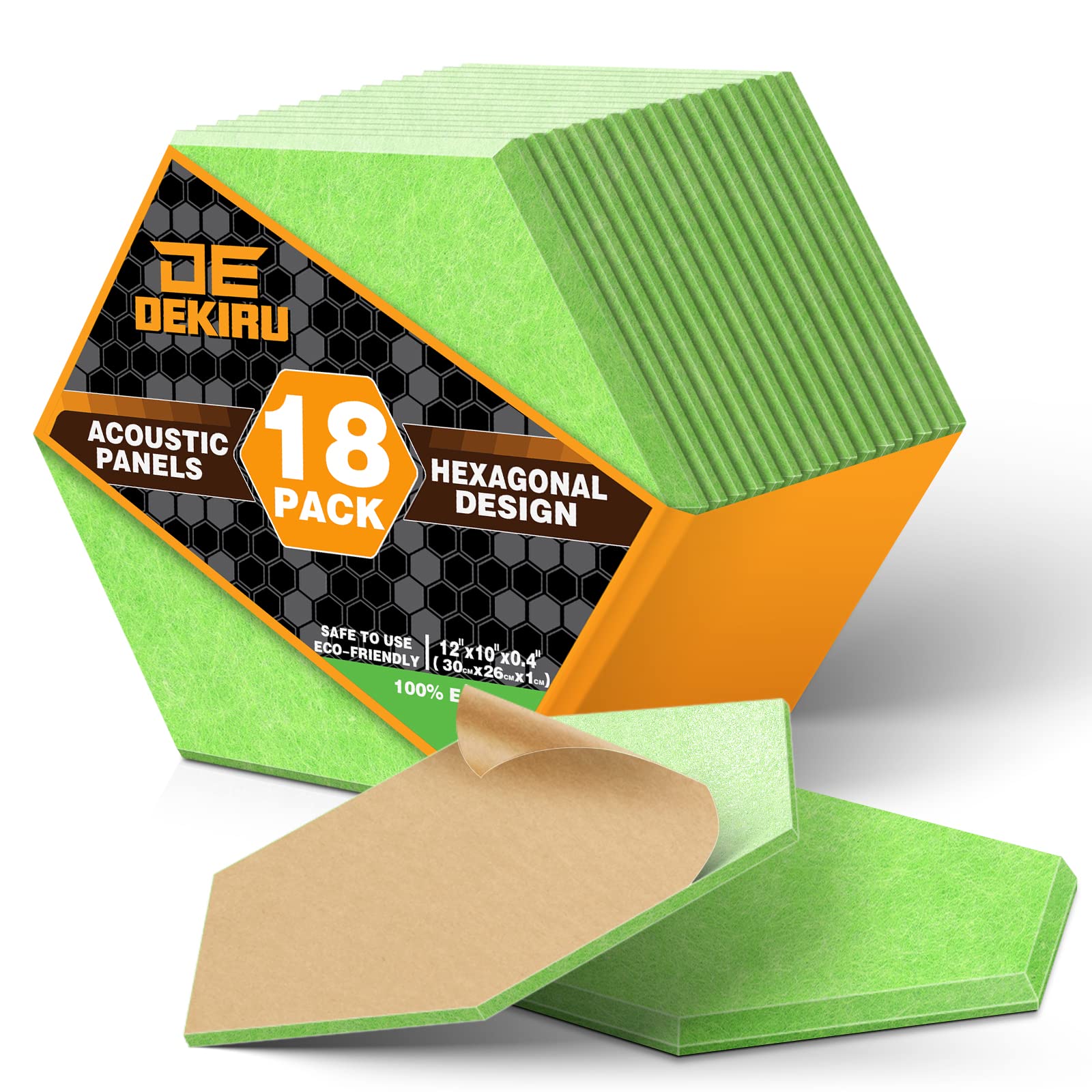 DEKIRU Self Adhesive Soundproof Foam Panels 18