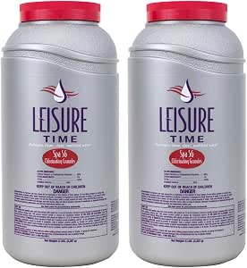 Leisure Time Spa 56 Chlorinating Granules – 5lb. (Pack Of 2) – Hot Tub Water Treatment
