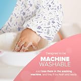 kidoola Baby Led Weaning Bib with Sleeves Mess Free Waterproof Apron 6-12 Months view 4
