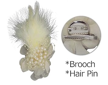 Buy Fully Flower Clips Brooch Pin Accessories For Kids Artificial